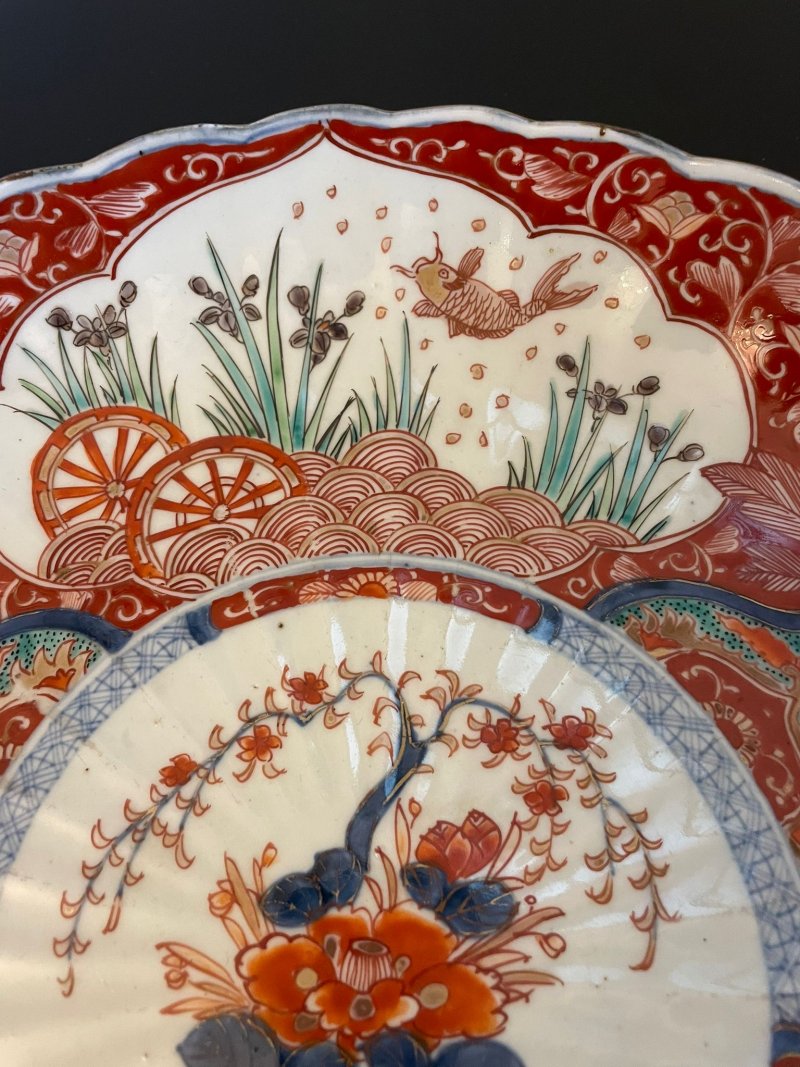 Quality Antique Victorian Japanese Imari Plate - Image 11